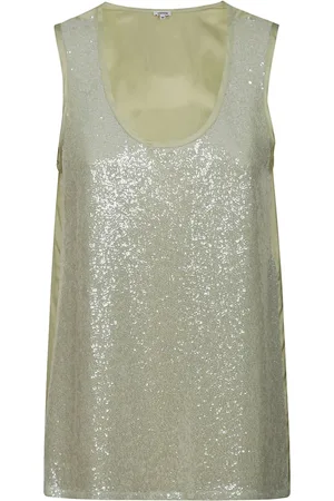 Aspesi Mujer, Camisetas, Verde, Talla: S