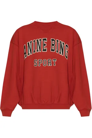 ANINE BING Mujer, Sudaderas, Rojo, Talla: L