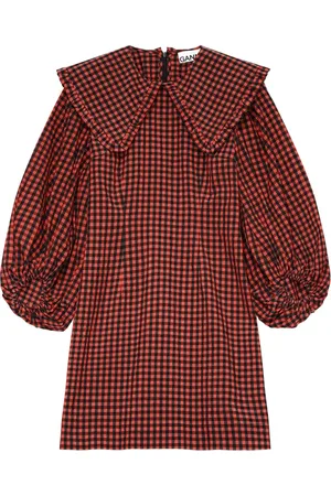 Ganni Mujer, Vestidos, Rojo, Talla: L