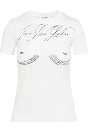 Jean Paul Gaultier Mujer, Camisetas, Blanco, Talla: M