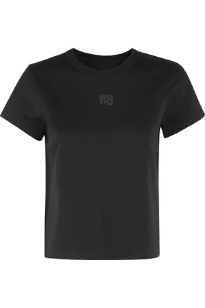 Alexander Wang Mujer, Camisetas, Negro, Talla: S