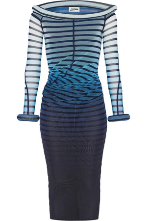 Jean Paul Gaultier Mujer, Vestidos, Azul, Talla: M