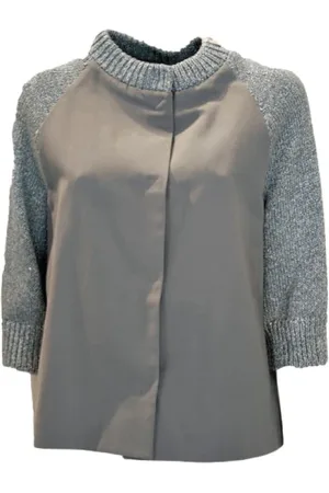 HERNO Mujer, Chaquetas, Gris, Talla: S
