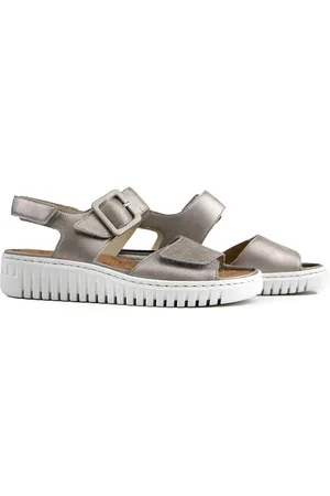 Waldläufer Mujer, Zapatos, Gris, Talla: 37 EU