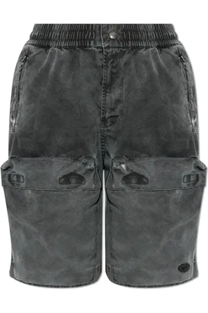 Diesel Mujer, Pantalones cortos, Gris, Talla: L
