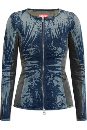 Diesel Mujer, Chaquetas, Azul, Talla: M