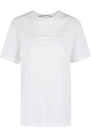 Alexander Wang Mujer, Camisetas, Blanco, Talla: S