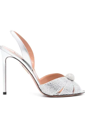 Aquazzura Mujer, Zapatos, Gris, Talla: 39 EU