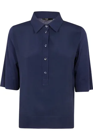 SEVENTY BY SERGIO TEGON Mujer, Camisetas, Azul, Talla: S