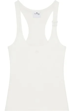 Courrèges Mujer, Camisetas, Blanco, Talla: L