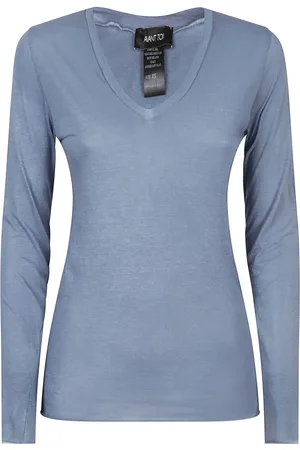 AVANT TOI Mujer, Camisetas, Azul, Talla: XS
