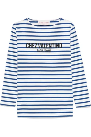 VALENTINO Mujer, Camisetas, Azul, Talla: XS