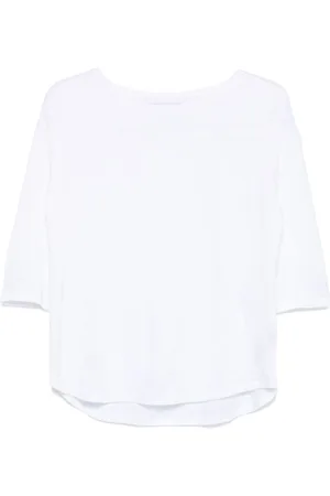 Majestic Mujer, Camisetas, Blanco, Talla: S