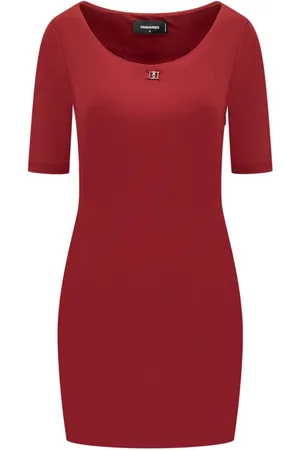 Dsquared2 Mujer, Vestidos, Rojo, Talla: S