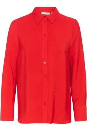 INWEAR Mujer, Blusas y Camisas, Rojo, Talla: XL