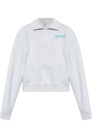 Sporty & Rich Mujer, Sudaderas, Gris, Talla: L