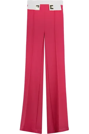 Elisabetta Franchi Mujer, Pantalones, Rosa, Talla: M