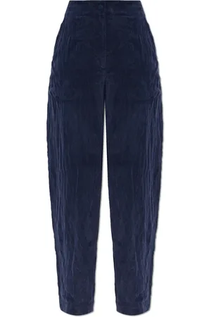 Emporio Armani Mujer, Pantalones, Azul, Talla: XS