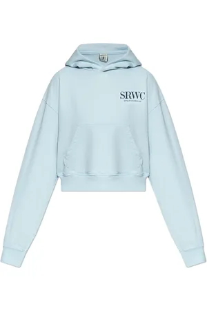 Sporty & Rich Mujer, Sudaderas, Azul, Talla: L