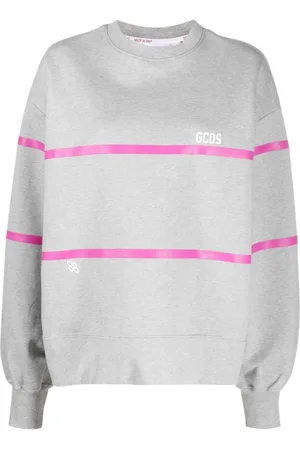 GCDS Mujer, Sudaderas, Gris, Talla: M