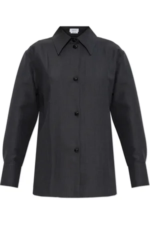 Alexander McQueen Mujer, Blusas y Camisas, Gris, Talla: S