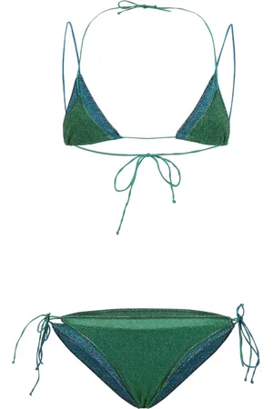 Oseree Mujer, Trajes de baño, Verde, Talla: M