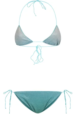 Oseree Mujer, Trajes de baño, Azul, Talla: M