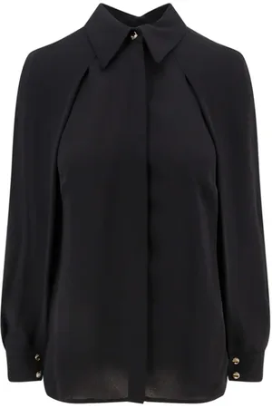 Elisabetta Franchi Mujer, Blusas y Camisas, Negro, Talla: M