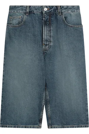 Alaïa Mujer, Pantalones cortos, Azul, Talla: S