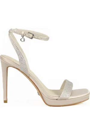 Guess Mujer, Zapatos, Gris, Talla: 39 EU