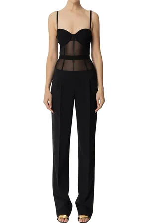 Elisabetta Franchi Mujer, Monos, Negro, Talla: L