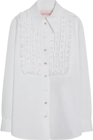 VALENTINO GARAVANI Mujer, Blusas y Camisas, Blanco, Talla: S