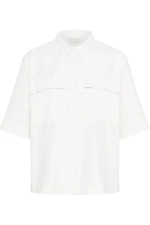 Kaffe Mujer, Blusas y Camisas, Blanco, Talla: M