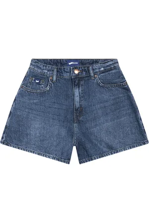 GAS Mujer, Pantalones cortos, Azul, Talla: W33