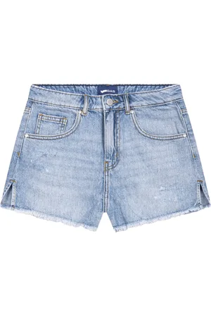 GAS Mujer, Pantalones cortos, Azul, Talla: W28