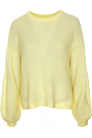 American Vintage Mujer, Jerseys, Amarillo, Talla: M