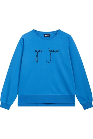 GAS Mujer, Sudaderas, Azul, Talla: S