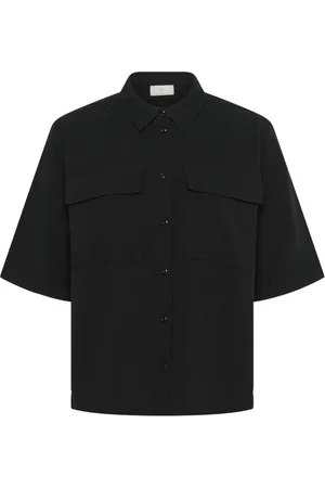 Kaffe Mujer, Blusas y Camisas, Negro, Talla: XL