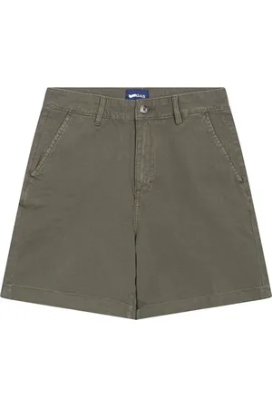 GAS Mujer, Pantalones cortos, Verde, Talla: XL