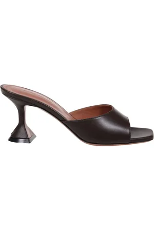 Amina Muaddi Mujer, Zapatos, Marrón, Talla: 37 EU
