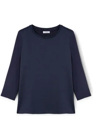 Motivi Mujer, Camisetas, Azul, Talla: L