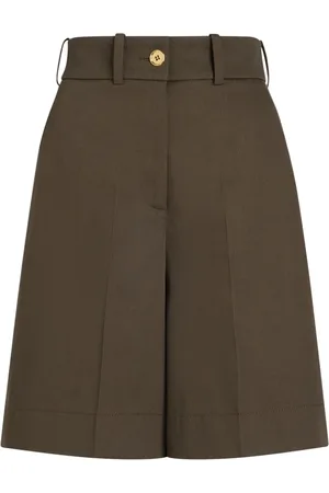 Patou Mujer, Pantalones cortos, Marrón, Talla: S