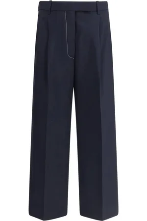 Thom Browne Mujer, Pantalones, Azul, Talla: S