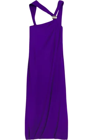 Lanvin Mujer, Vestidos, Púrpura, Talla: S