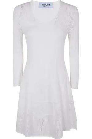 Blugirl Mujer, Vestidos, Blanco, Talla: L