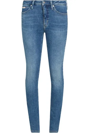 Calvin Klein Mujer, Vaqueros, Azul, Talla: W28