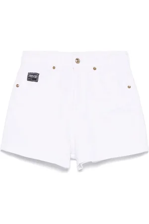 VERSACE Mujer, Pantalones cortos, Blanco, Talla: W29