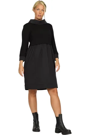 2-Biz Mujer, Vestidos, Negro, Talla: XL