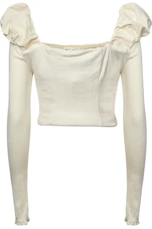For Love & Lemons Mujer, Camisetas, Blanco, Talla: S