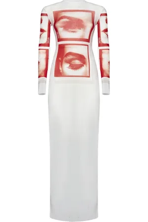 Jean Paul Gaultier Mujer, Vestidos, Blanco, Talla: S